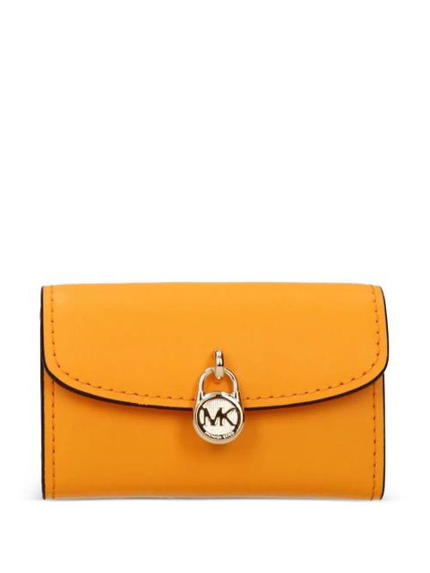 Michael Kors padlock leather wallet - Orange - zdjęcie produktu nr 1