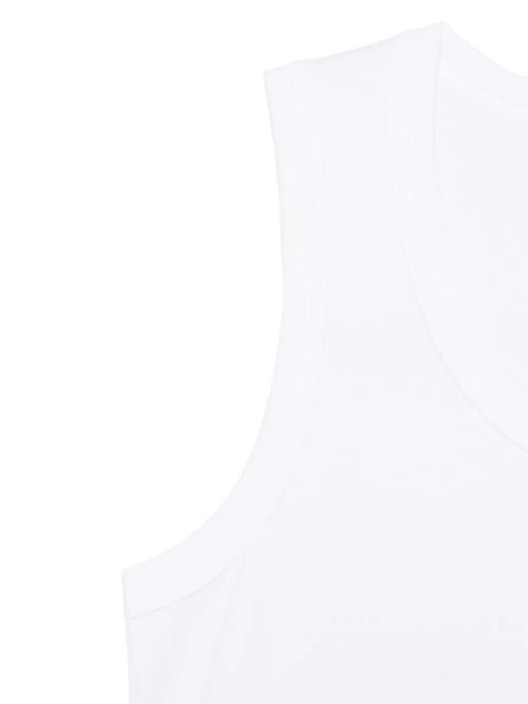 Comme Des Garçons sleeveless tank - White