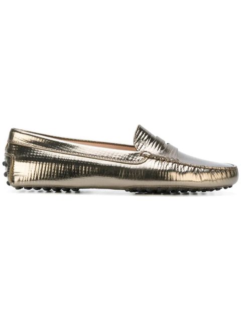 Tod's Gommino loafers - Metallic - zdjęcie produktu nr 1