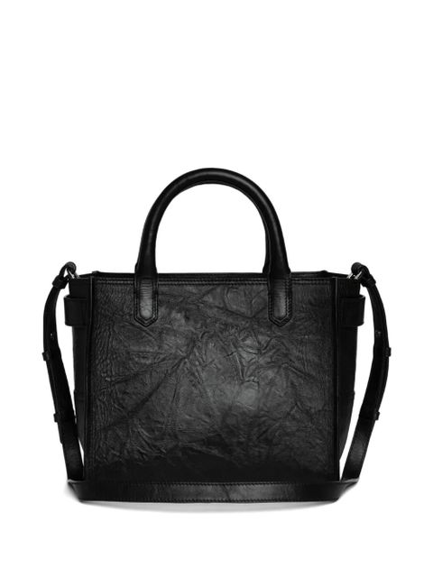 Zadig&Voltaire wings leather shoulder bag - Black