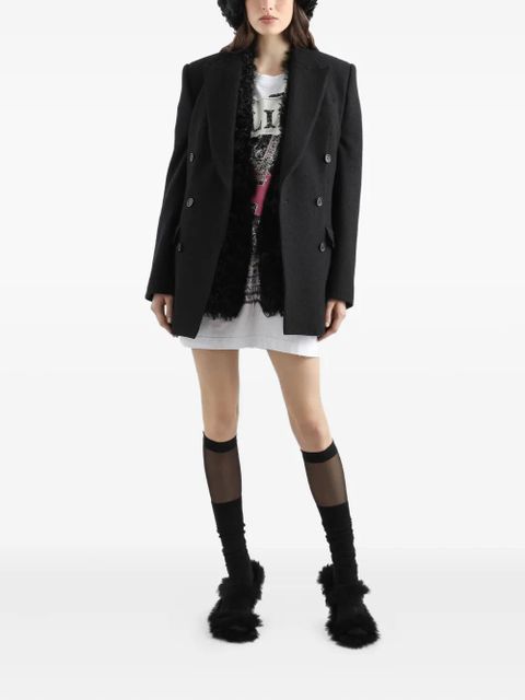 Dolce & Gabbana guitar-rose print T-shirt - White