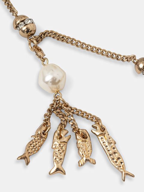 Weekend Max Mara naszyjnik damski metalowy ABOERO - zdjęcie produktu nr 1