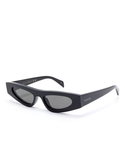 Gucci Eyewear cat-eye sunglasses - Black - zdjęcie produktu nr 2