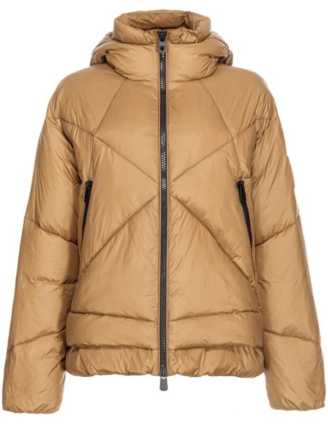 PINKO quilted hooded jacket - Brown - zdjęcie produktu nr 1