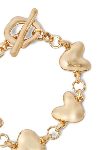 Claudie Pierlot heart link bracelet - Gold - zdjęcie produktu nr 2