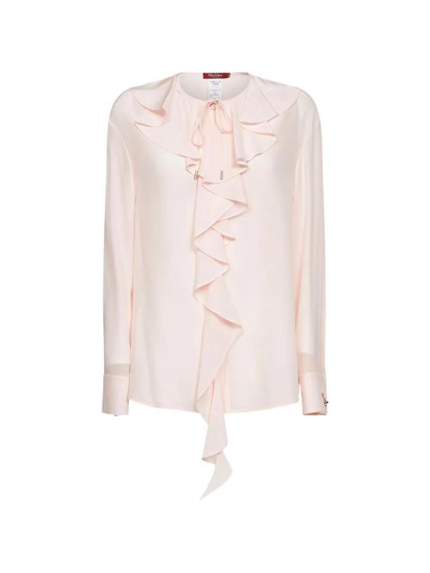 Max Mara Epica ruffled shirt - Pink - zdjęcie produktu nr 1
