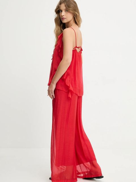 Answear.LAB komplet damski kolor czerwony