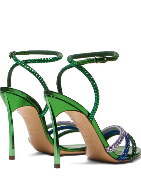 Casadei Blade Andromeda sandals - Green