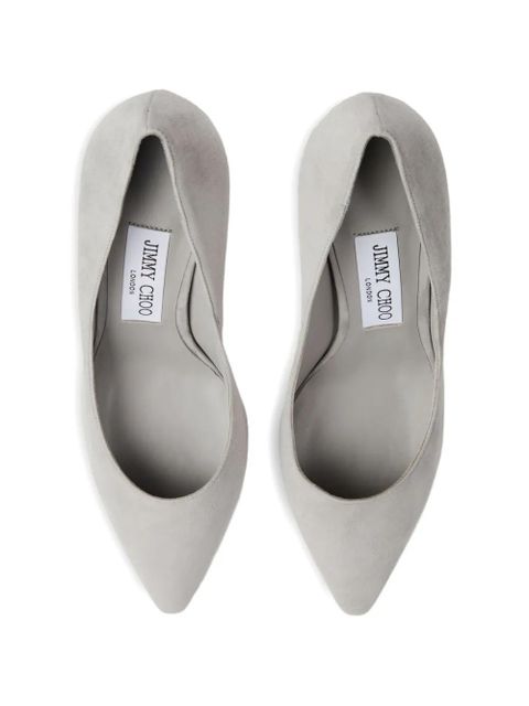 Jimmy Choo Romy pointed pumps - Grey