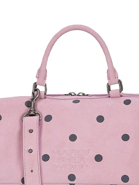 Marge Sherwood x Peanuts printed leather tote bag - Pink - zdjęcie produktu nr 2