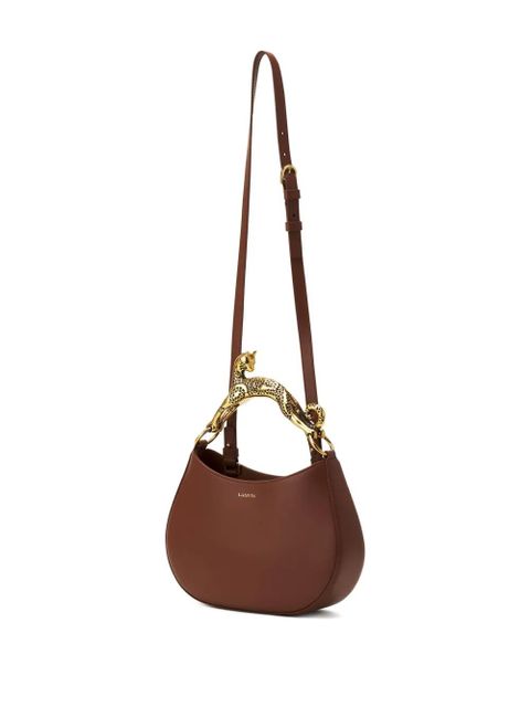 Lanvin Cat leather bag - Brown - zdjęcie produktu nr 2