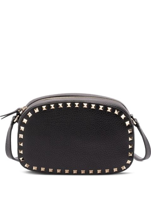 Valentino Garavani mini Rockstud leather cross body bag - Black - zdjęcie produktu nr 1