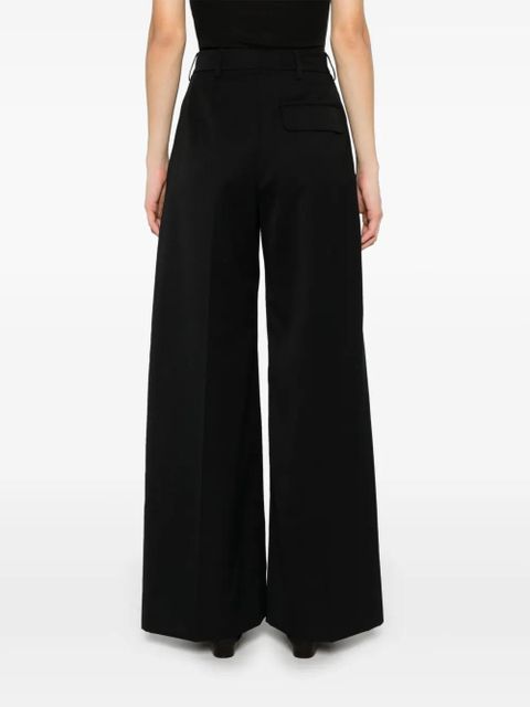 Simone Rocha wide-leg puddle trousers - Black