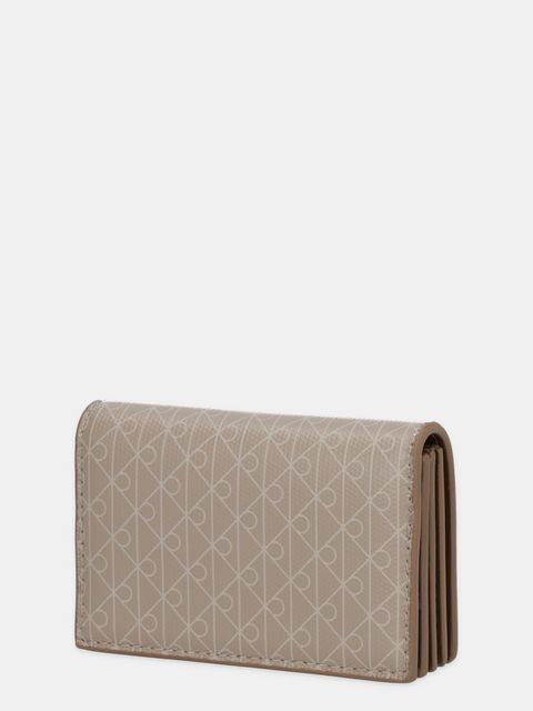 Calvin Klein portfel damski kolor beżowy LV04F1083G - zdjęcie produktu nr 2