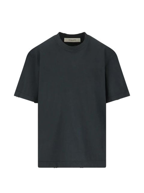 Golden Goose embroidered cotton T-shirt - Black - zdjęcie produktu nr 1