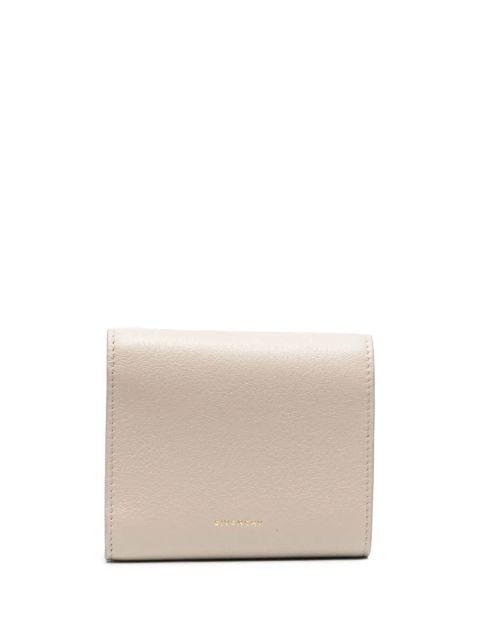 Givenchy 4G-motif logo-plaque wallet - Neutrals