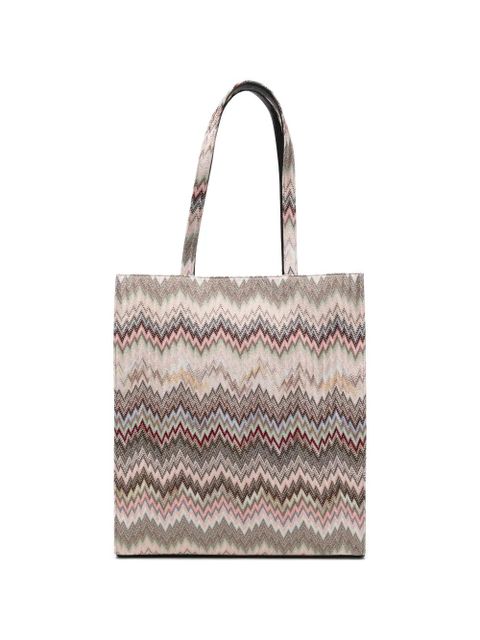 Missoni zigzag shoulder bag - Brown - zdjęcie produktu nr 1