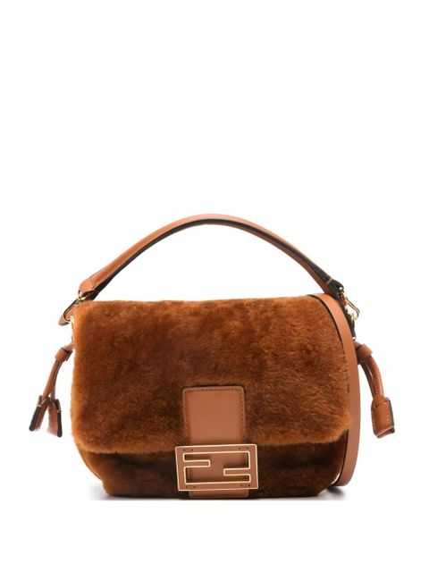 FENDI small Mamma Baguette cross body bag - Brown - zdjęcie produktu nr 1