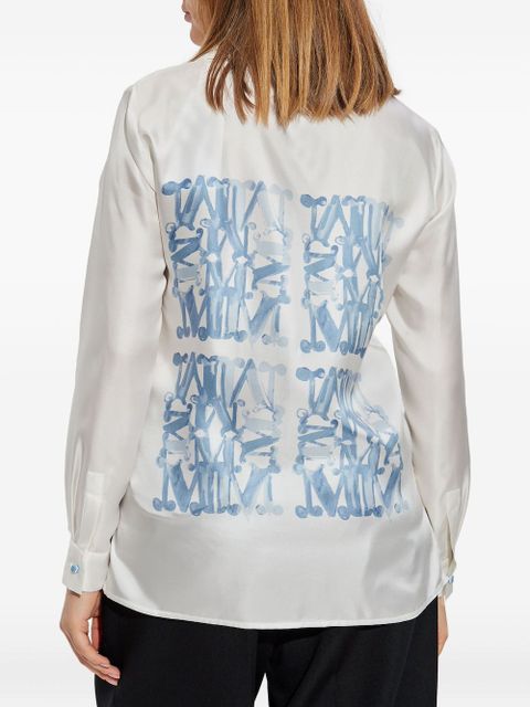 Max Mara Nabil silk shirt - White