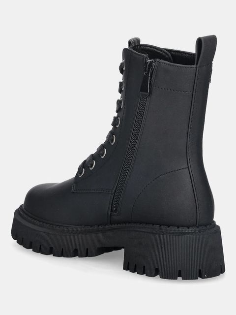 Napapijri workery F4LIORN01/SIN damskie kolor czarny na płaskim obcasie NP0A4IKECO 041