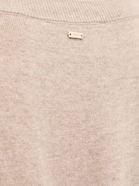 Gaudi sukienka kolor beżowy maxi prosta 521FD13001