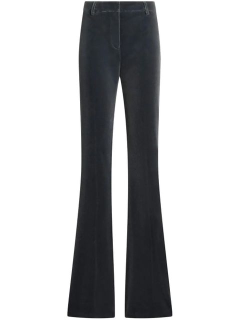 ETRO flared velvet trousers - Grey - zdjęcie produktu nr 1