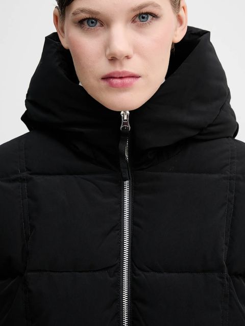 United Colors of Benetton kurtka puchowa kolor czarny zimowa oversize 22T6DN086