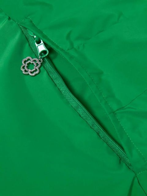 Maje tie-front hood - Green