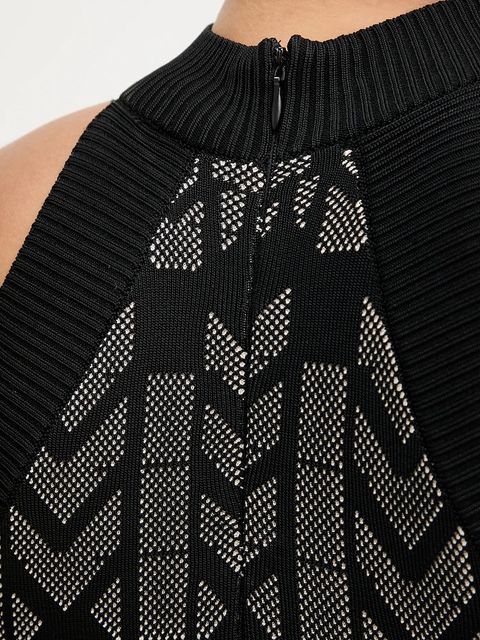 Marciano by Guess top BILLIE damski kolor czarny 5YGR07 5877Z