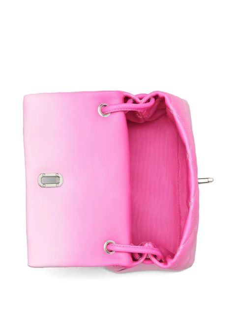 Marc Jacobs The Quilted Ombré Leather Mini Dual shoulder bag - Pink