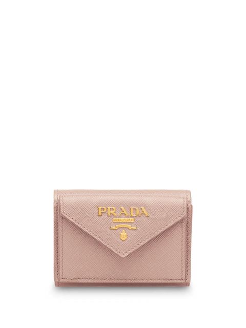 Prada small tri-fold wallet - Pink