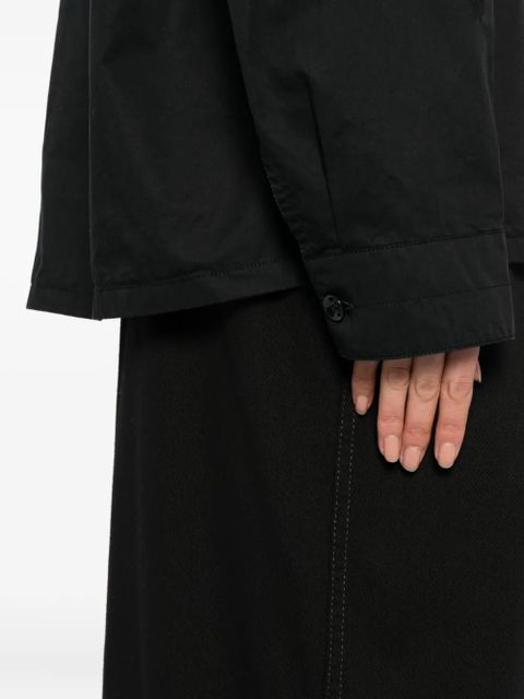 LEMAIRE long-sleeved shirt - Black