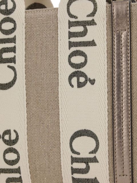 Chloé small Woody tote bag - Neutrals