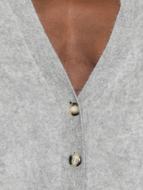 Nanushka button-front cashmere cardigan - Grey