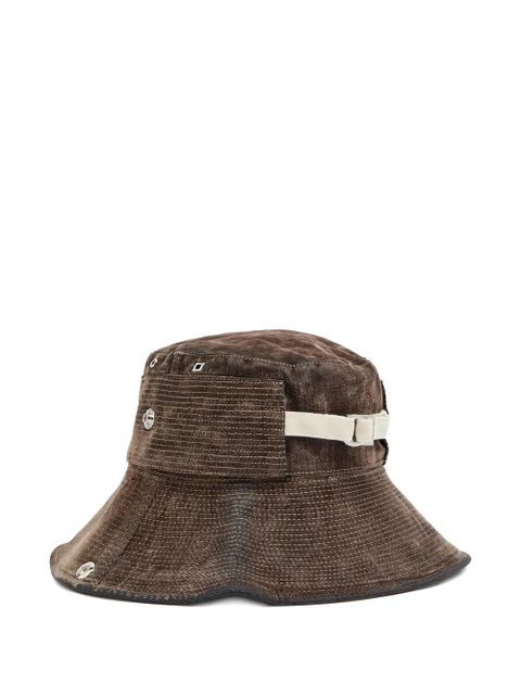 Jacquemus cotton buckle hat - Green - zdjęcie produktu nr 2