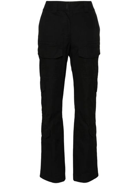 Givenchy fine-check-pattern cargo trousers - Black - zdjęcie produktu nr 1