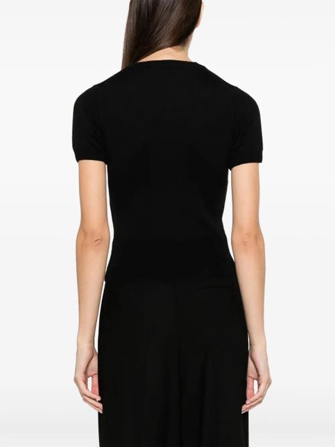 Vivienne Westwood Bea knitted T-shirt - Black