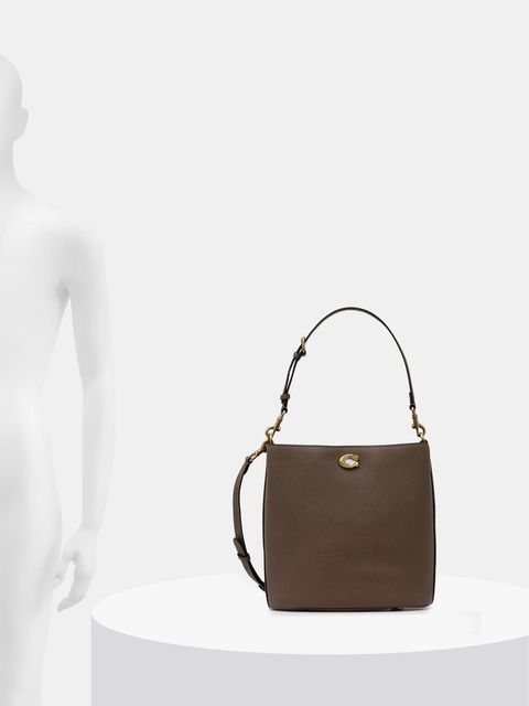 Coach torebka WILLOW kolor brązowy CW624