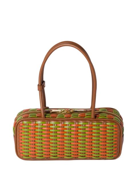 Miu Miu Beau leather tote bag - Brown - zdjęcie produktu nr 2