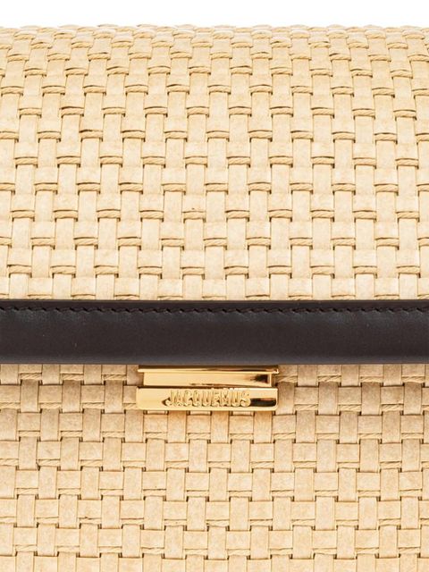Jacquemus The Rond Carré shoulder bag - Neutrals