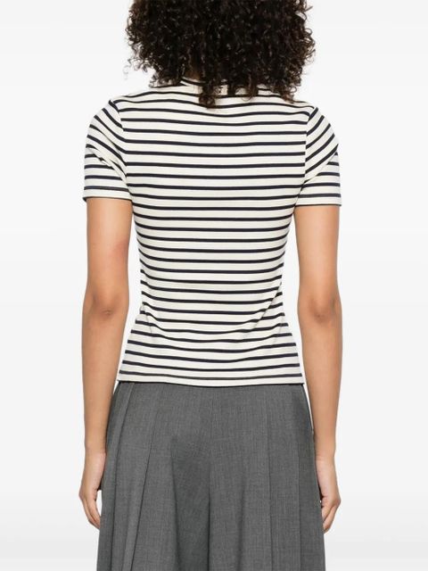 SANDRO striped T-shirt - Neutrals