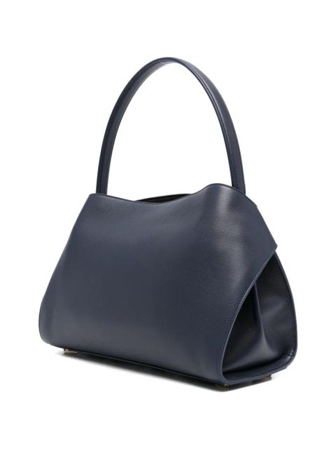 Ferragamo medium Hug buckle leather shoulder bag - Blue