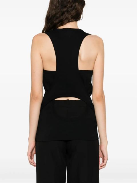 Coperni open-back tank top - Black