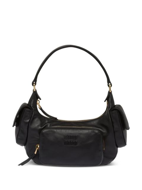 Miu Miu leather shoulder bag - Black - zdjęcie produktu nr 1