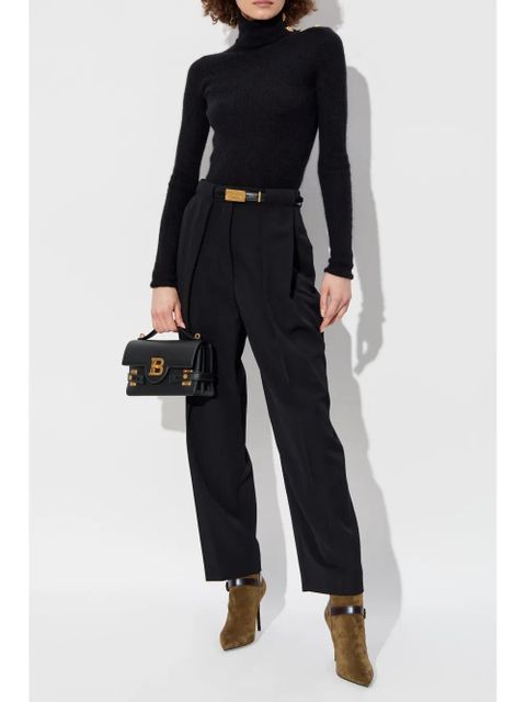 Balmain ribbed-knit jumper - Black - zdjęcie produktu nr 2