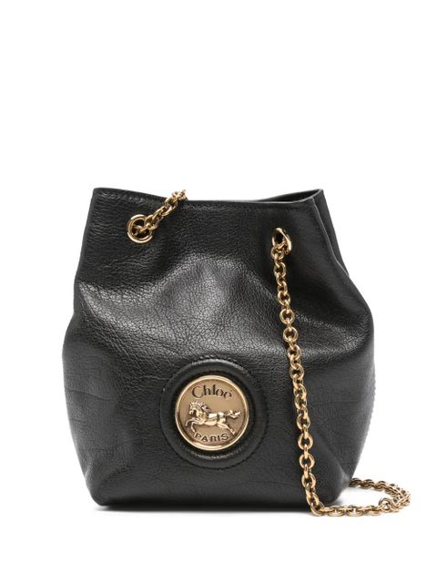 Chloé Horse Medal mini bucket bag - Black - zdjęcie produktu nr 1