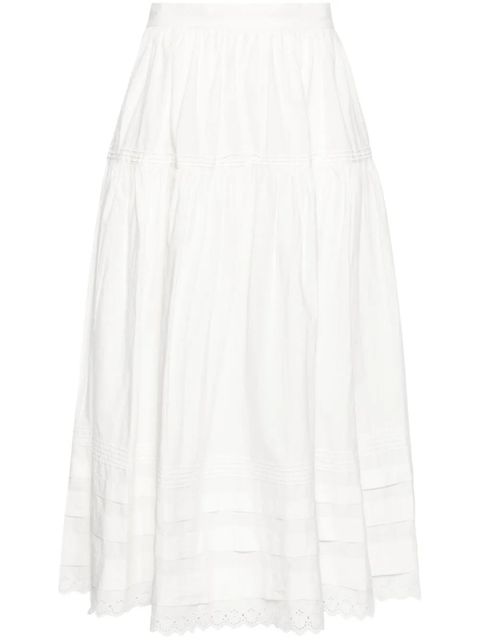 DÔEN Sebastiane A-line skirt - White - zdjęcie produktu nr 1
