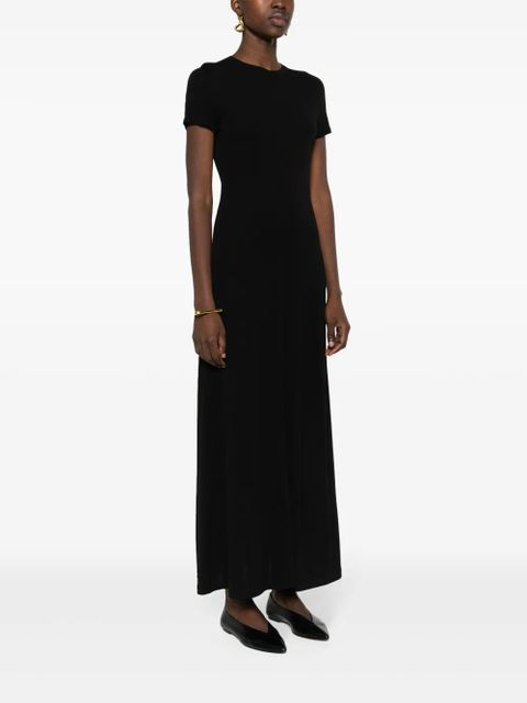 TOTEME Fluid jersey maxi dress - Black