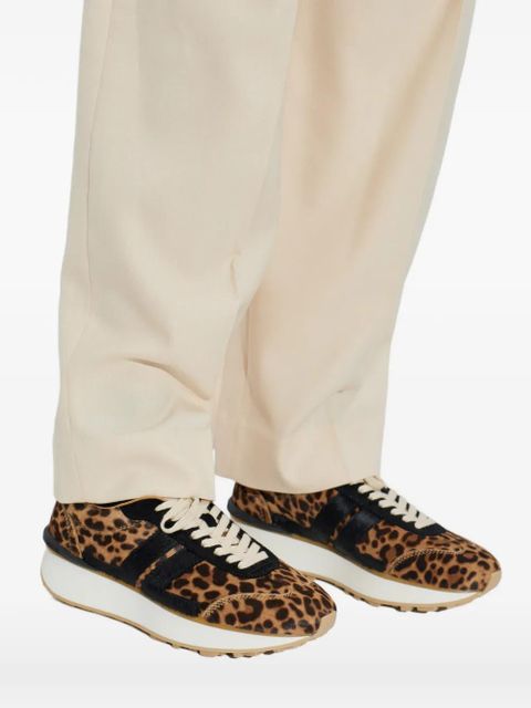 Lanvin animal-print sneakers - Neutrals