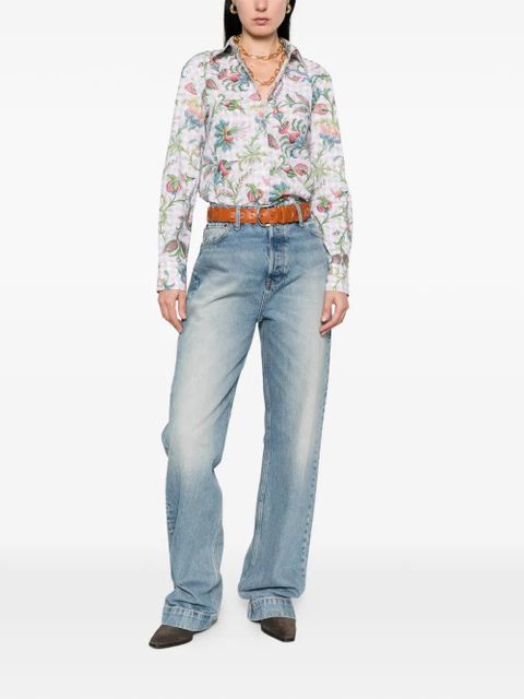 ETRO floral checked shirt - Pink - zdjęcie produktu nr 2